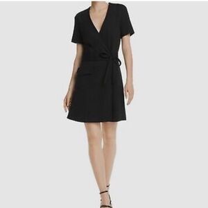 Joie wrap mini dress